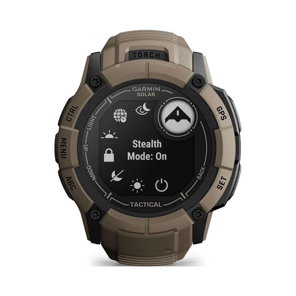 Garmin Instinct 2X Solar Tactical chytré hodinky Coyote