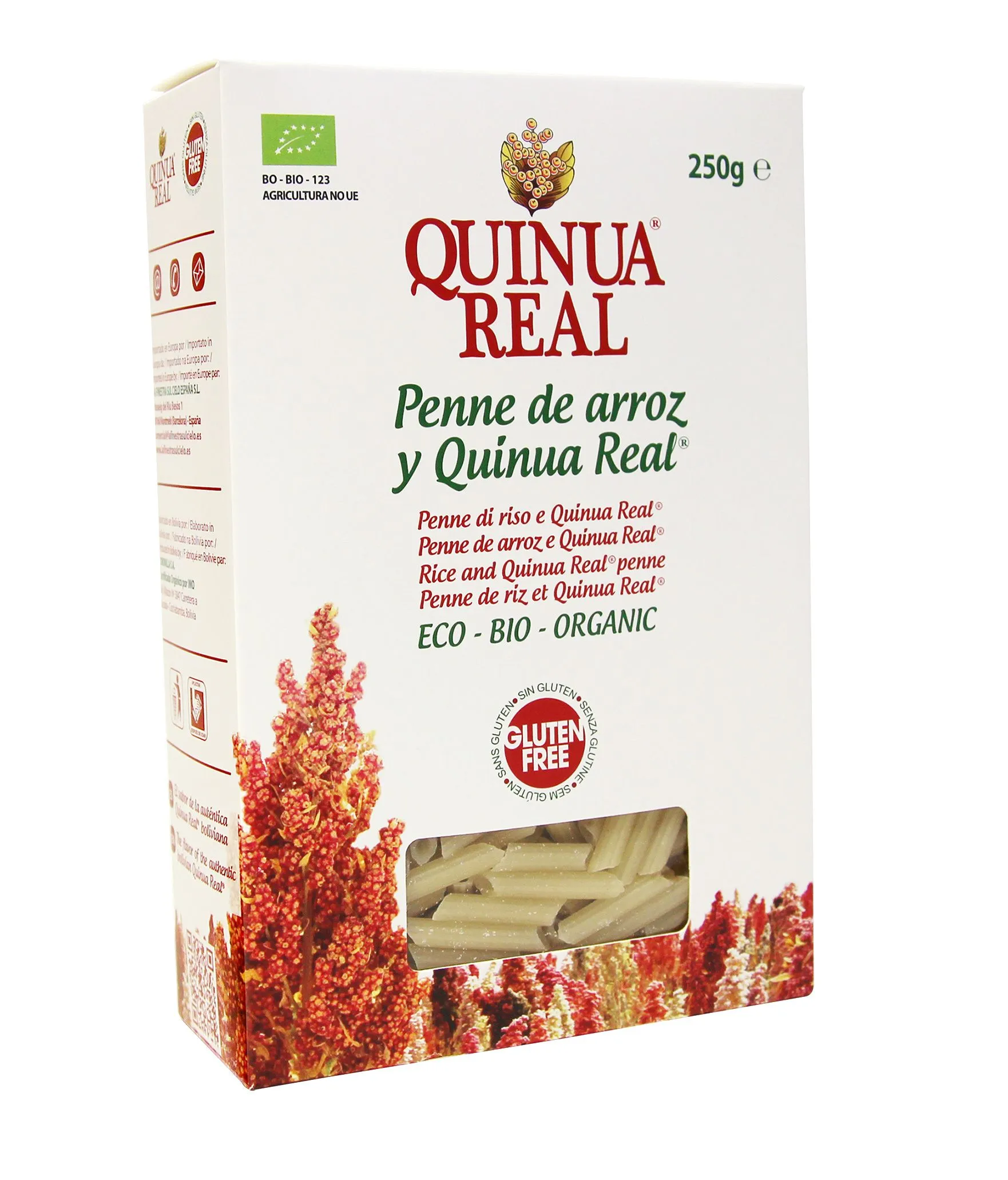 Quinua real Rýžové těstoviny penne BIO 250 g