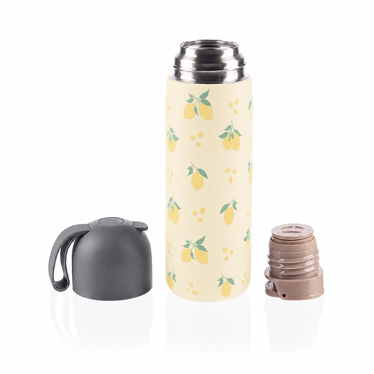 Zopa Termoska na tekutiny se silikonovým držákem 400 ml, Limoncello 10