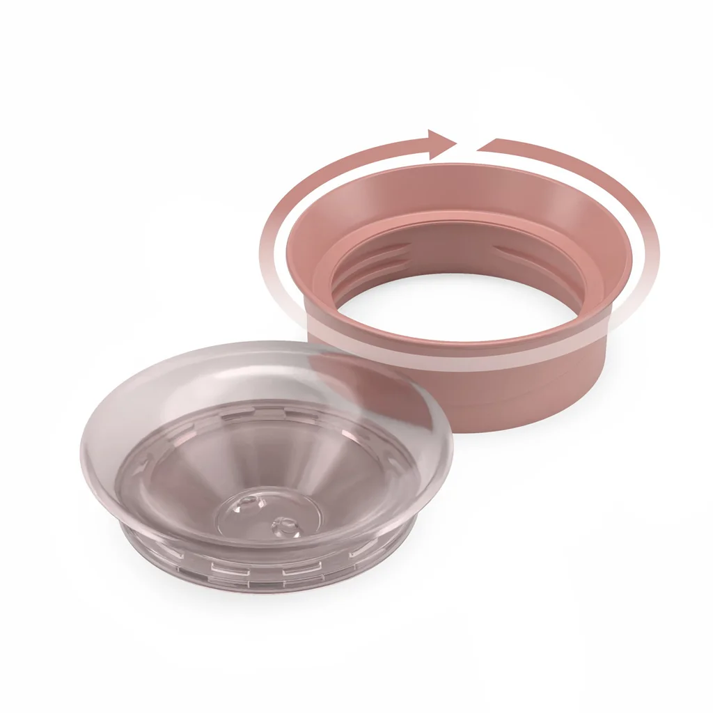 Chicco Hrneček 360 Perfect X s držadly 12m+ 200 ml pink