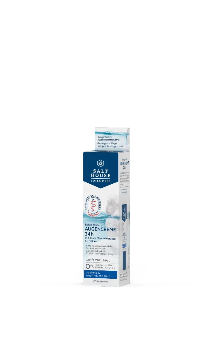 Salt House Hydratační a zklidňující oční krém s kyselinou hyaluronovou 15 ml