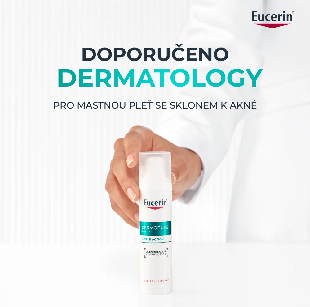 Eucerin DermoPure Clinical Fluid s trojitým účinkem 40 ml
