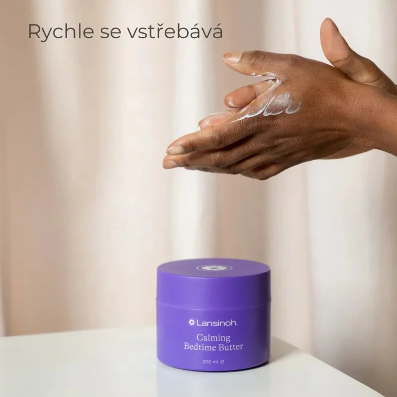 Lansinoh zklidňující tělové máslo s hořčíkem 200ml