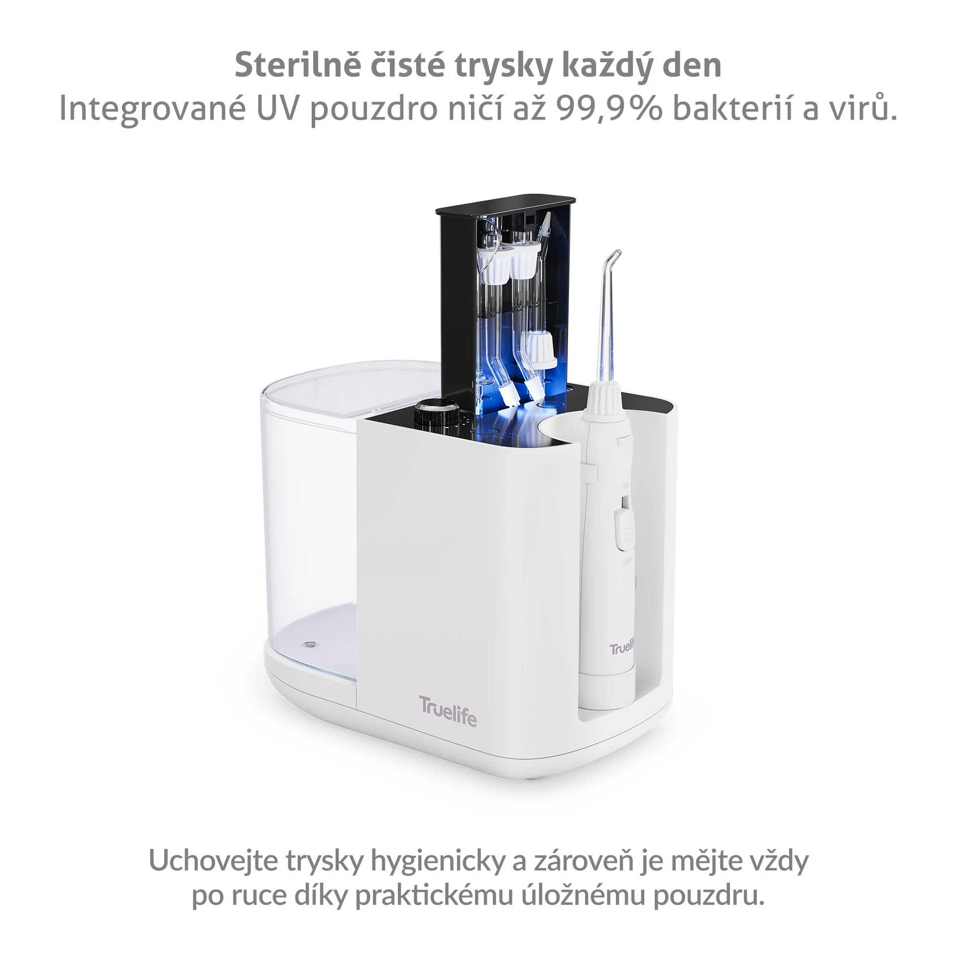 Truelife AquaFloss Station S800 UV ústní sprcha