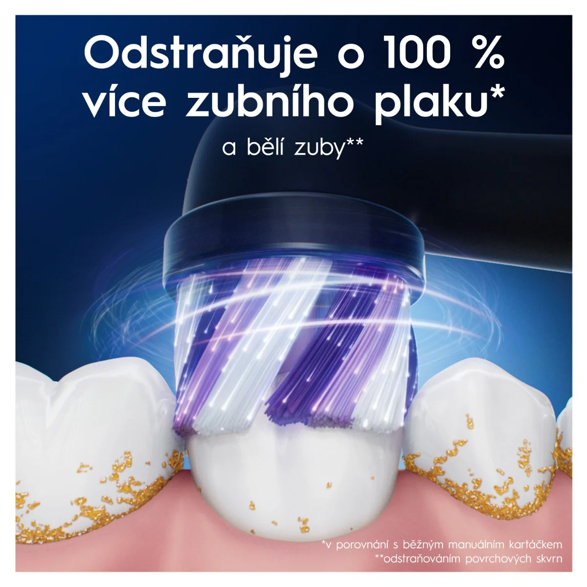 Oral-B iO Series Radiant White kartáčkové hlavy 4 ks černé