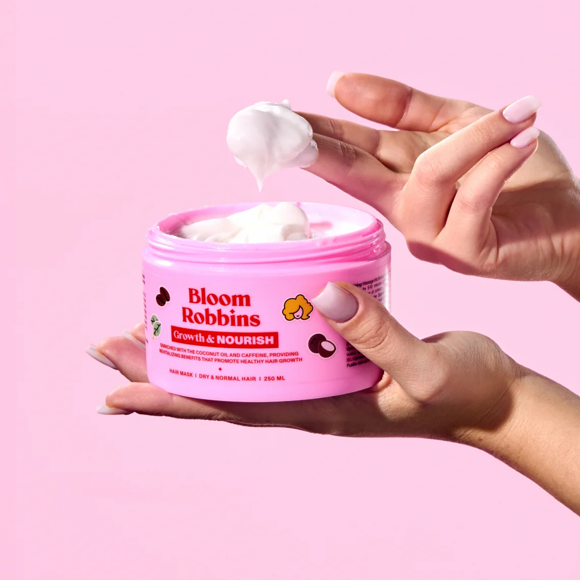 Bloom Robbins Maska pro výživu a růst vlasů s bambuckým máslem 250 ml