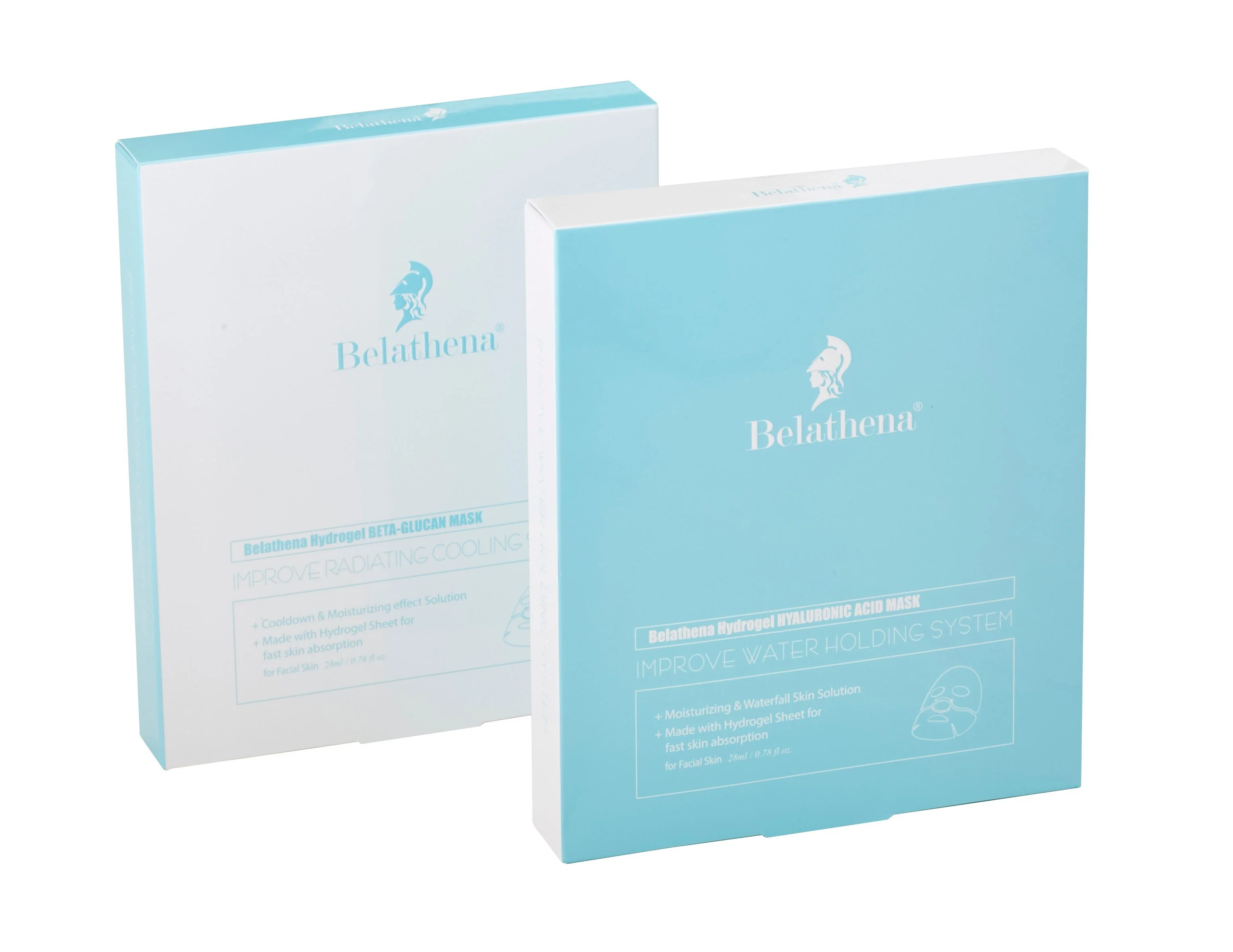 Belathena s Beta-Glukanem hydrogelová maska 4 ks