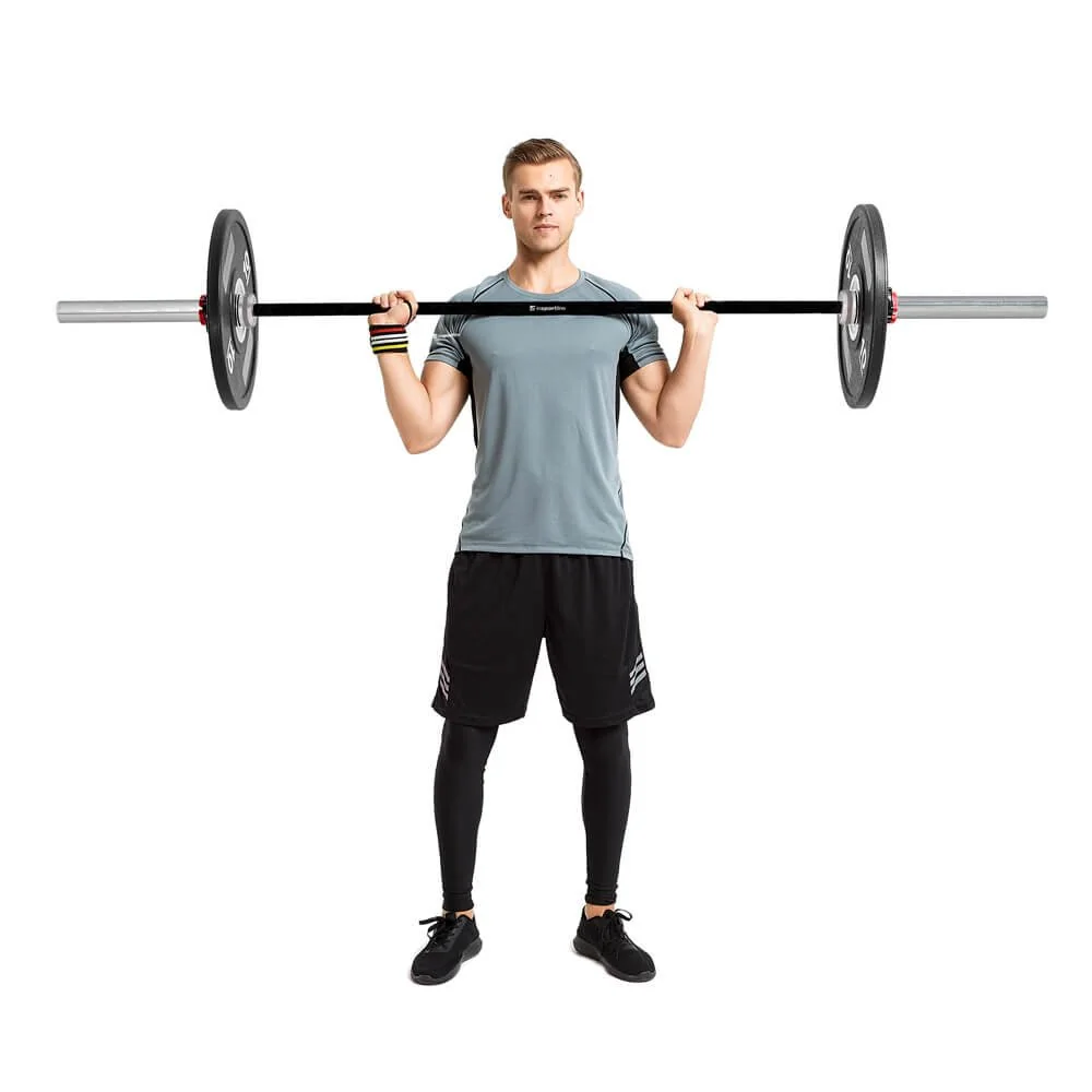 inSPORTline Vzpěračská tyč OLYMPIC OB-86 MTBH4 220cm/50mm 20kg, do 450kg, bez objímek
