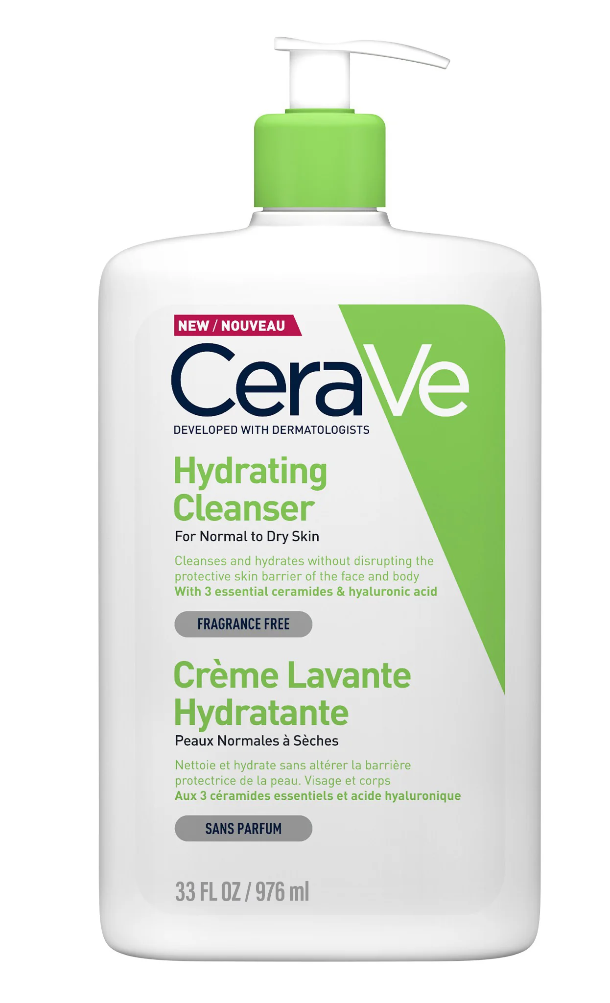 CeraVe Hydratační čisticí emulze 976 ml