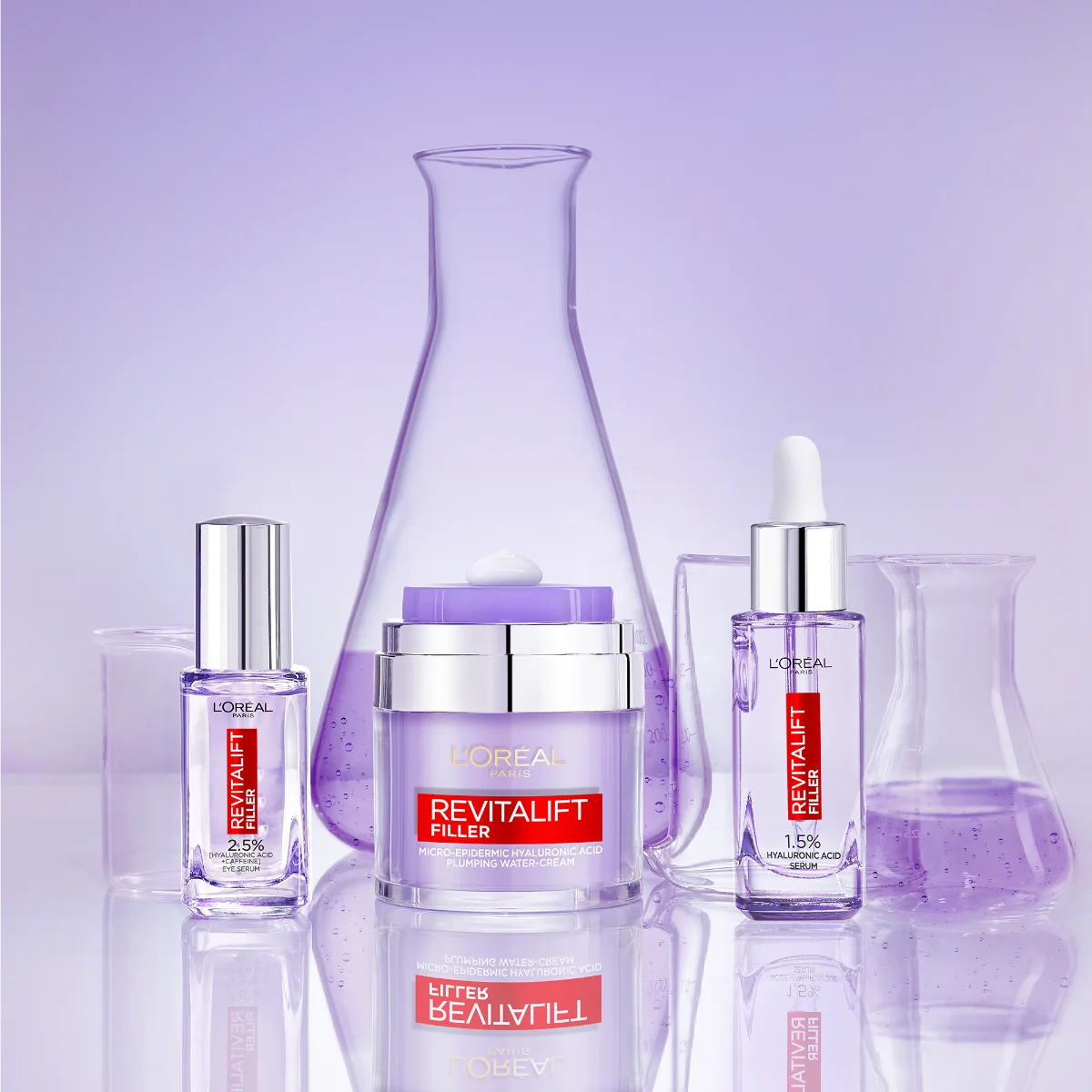 Loréal Paris Revitalift Filler sada pleťových sér s kyselinou hyaluronovou 50 ml
