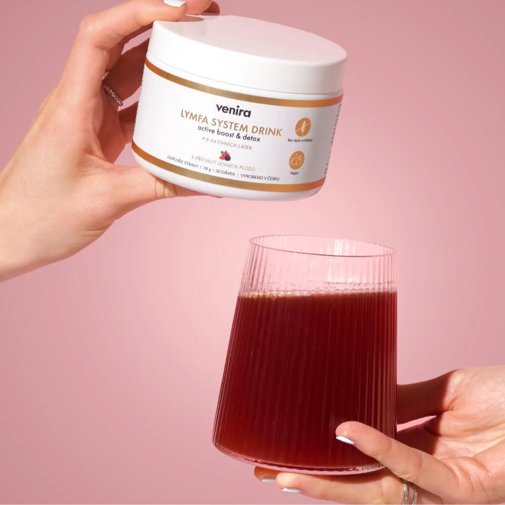 Venira Lymfa system active boost & detox lesní plody 78 g