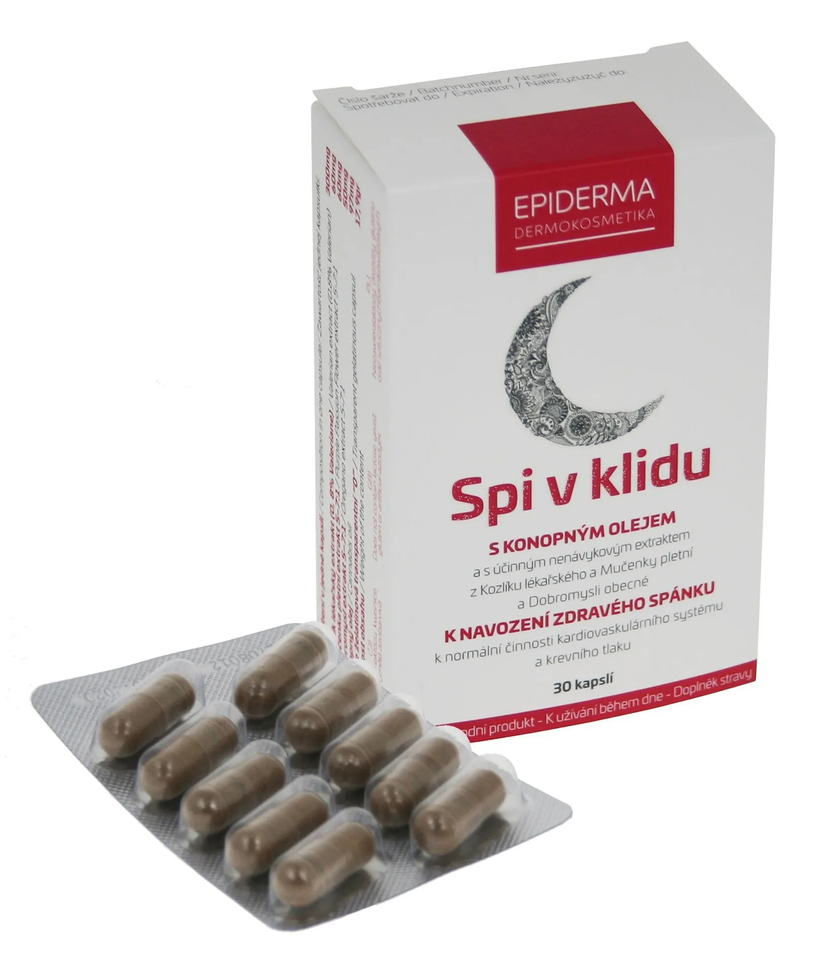 Epiderma Spi v klidu 30 kapslí