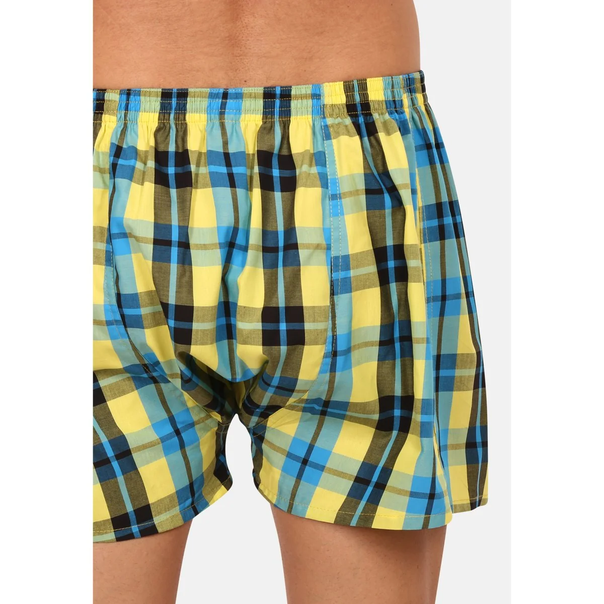 Styx Pánské trenky klasická guma vícebarevné (A933) XL