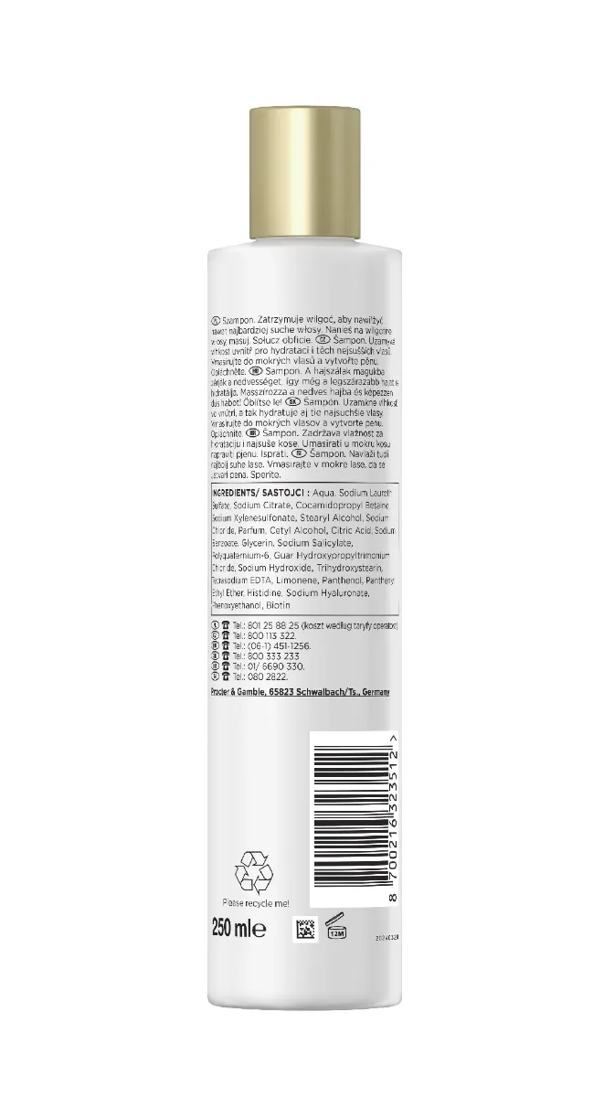 Pantene Pro-V Hydration hydratační šampon 250 ml