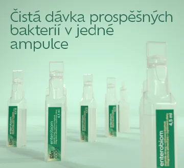 LifeCode developed by Dr. Max® Enterobiom. Čistá dávka prospěšných bakterií v jedné ampulce
