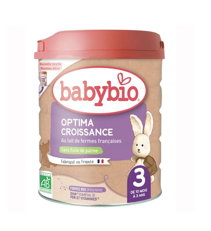 Babybio Optima 3 Batolecí kojenecké bio mléko s probiotiky a prebiotiky