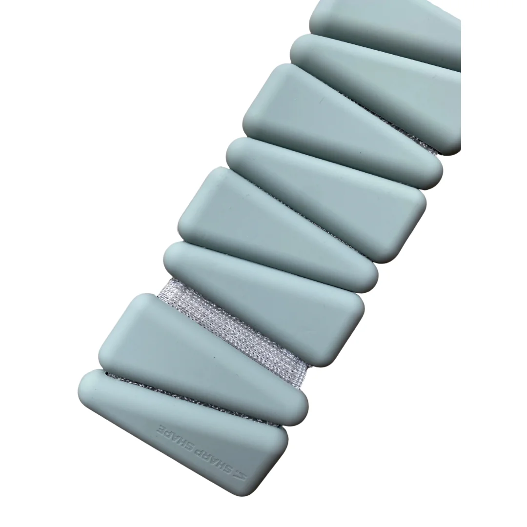 SharpShape Silikonové závaží 2X0,5 kg zelená