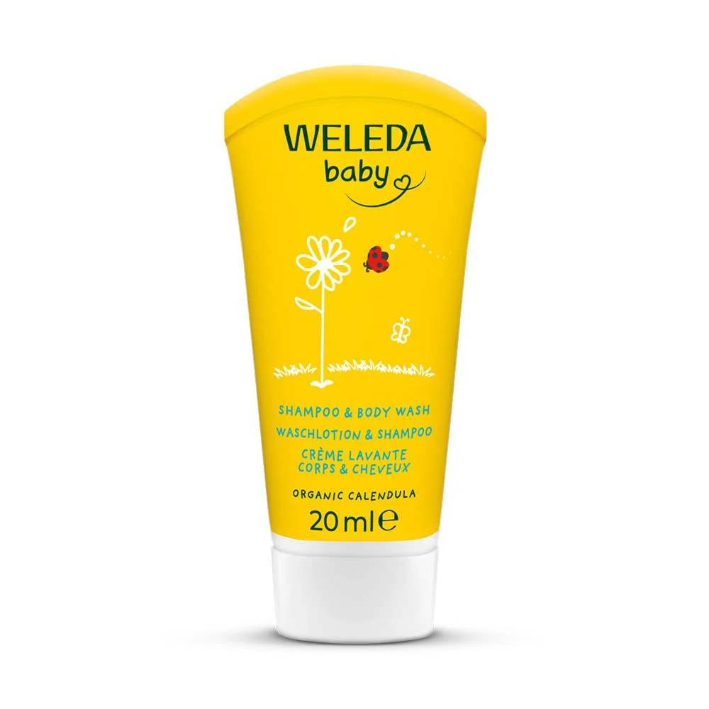 Weleda Měsíčkový dětský šampon 20 ml