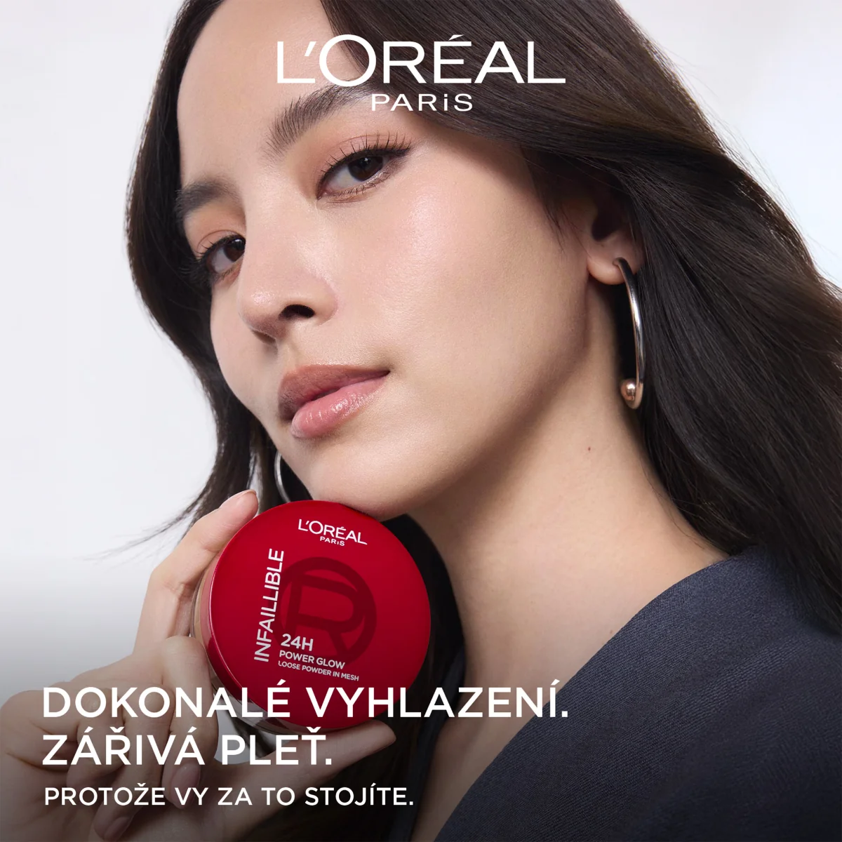 Loréal Paris Infaillible 24H Power Glow Loose Powder odstín Universal pudr 10 g