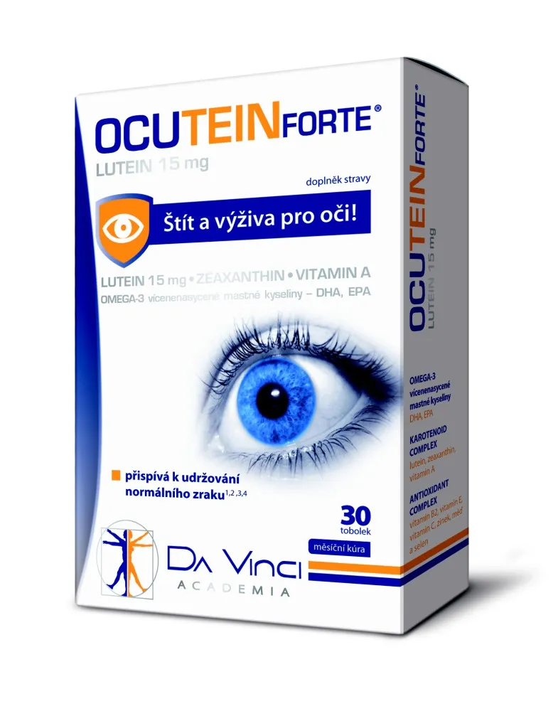 Ocutein FORTE Lutein 15 mg 30 tobolek