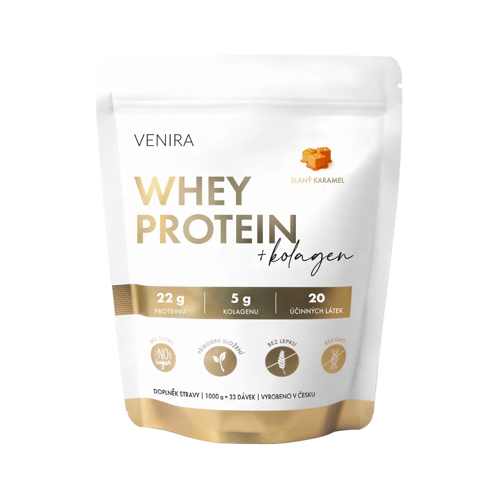 Venira Whey protein slaný karamel 1000 g