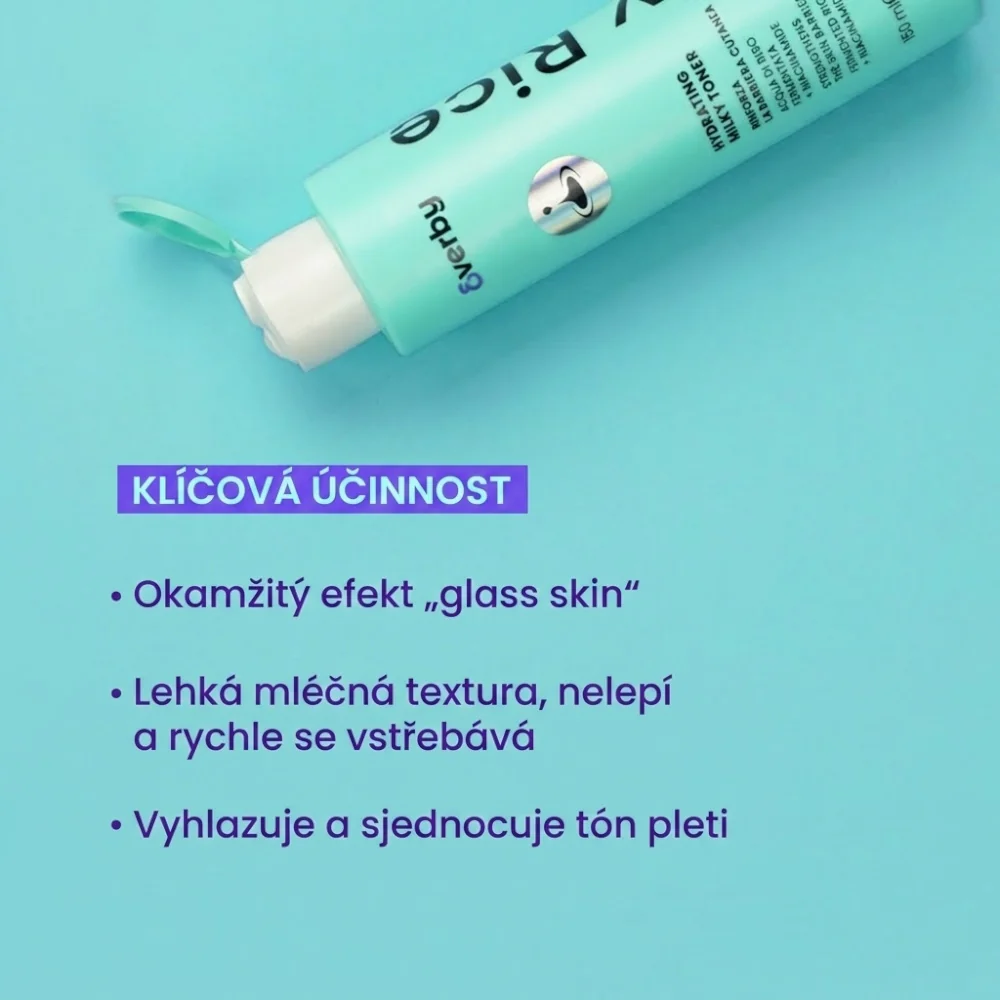 Everby Milky Rice rozjasňující mléčný toner 150 ml