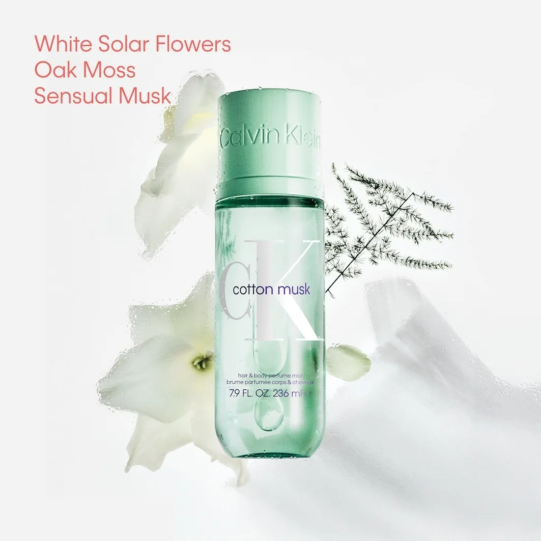 Calvin Klein Body Mist Cotton Musk parfémovaná mlha 100 ml