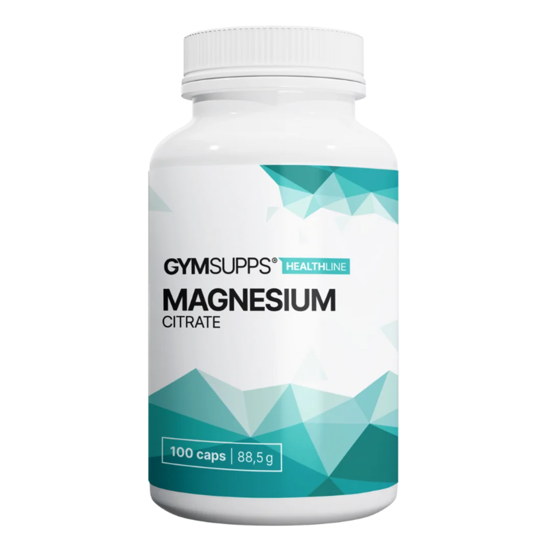 Gymsupps Magnesium Citrate - 100 kapslí
