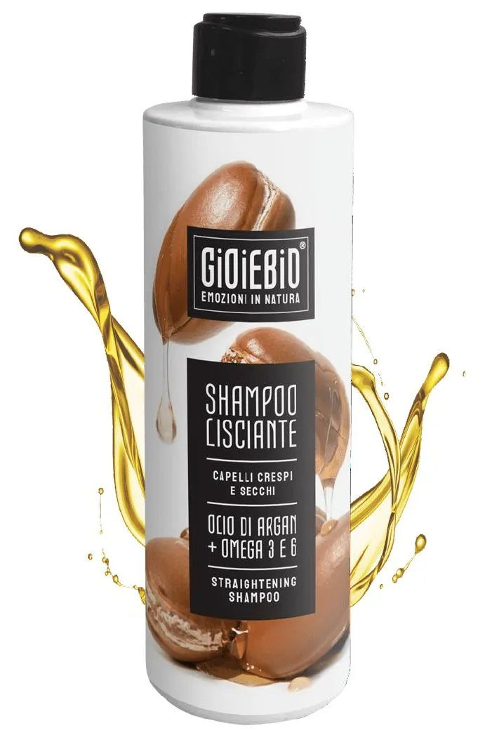 GioieBio Argan a Omega 3 a 6 Šampon vyhlazující BIO 250 ml