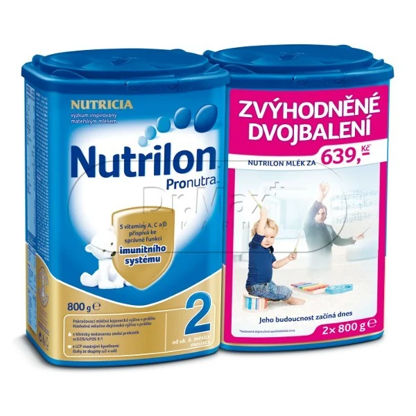 Nutrilon 2 2x800g AKČNÍ BALÍČEK