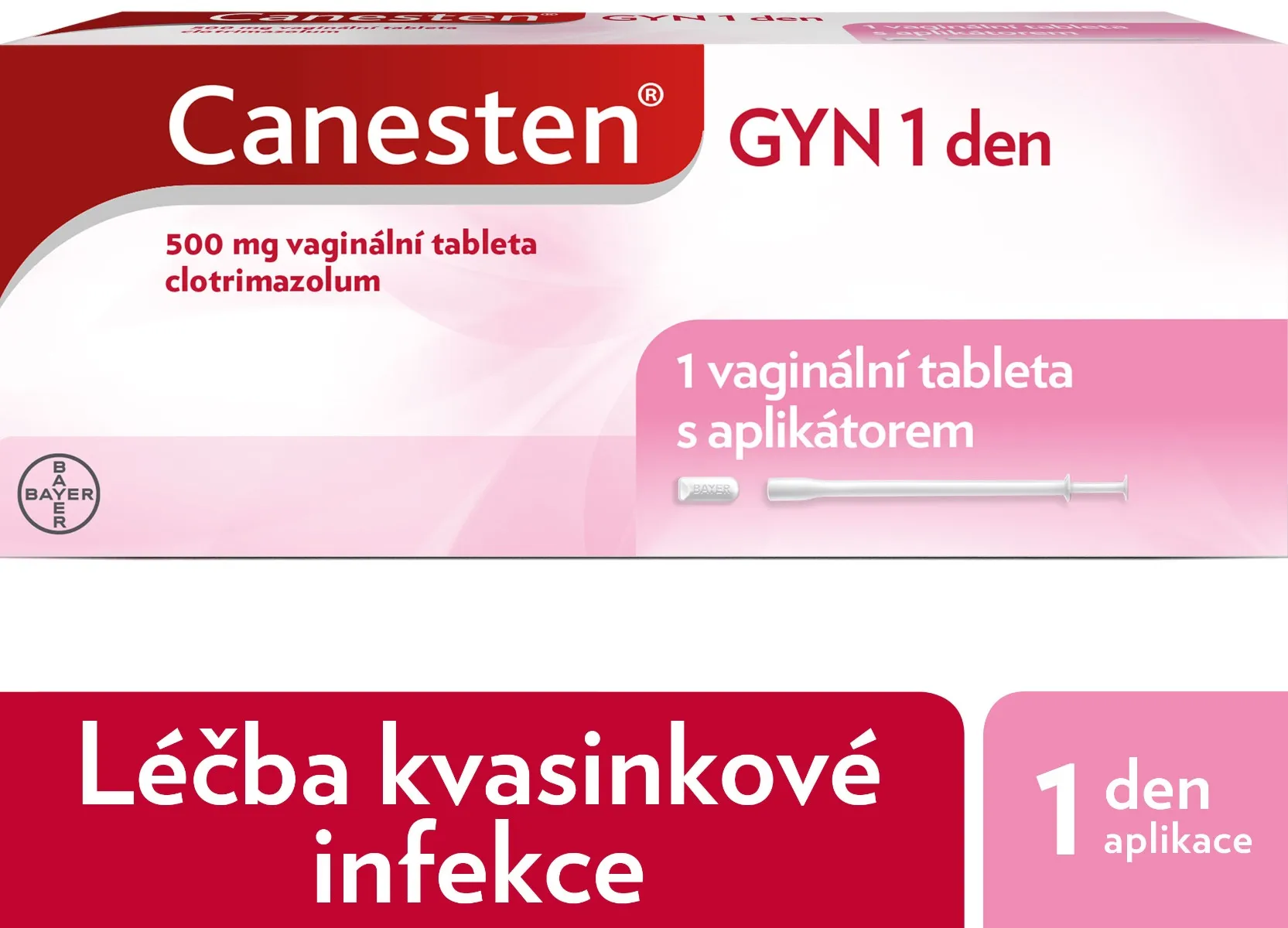 Canesten GYN 1 DEN 1 vaginální tableta
