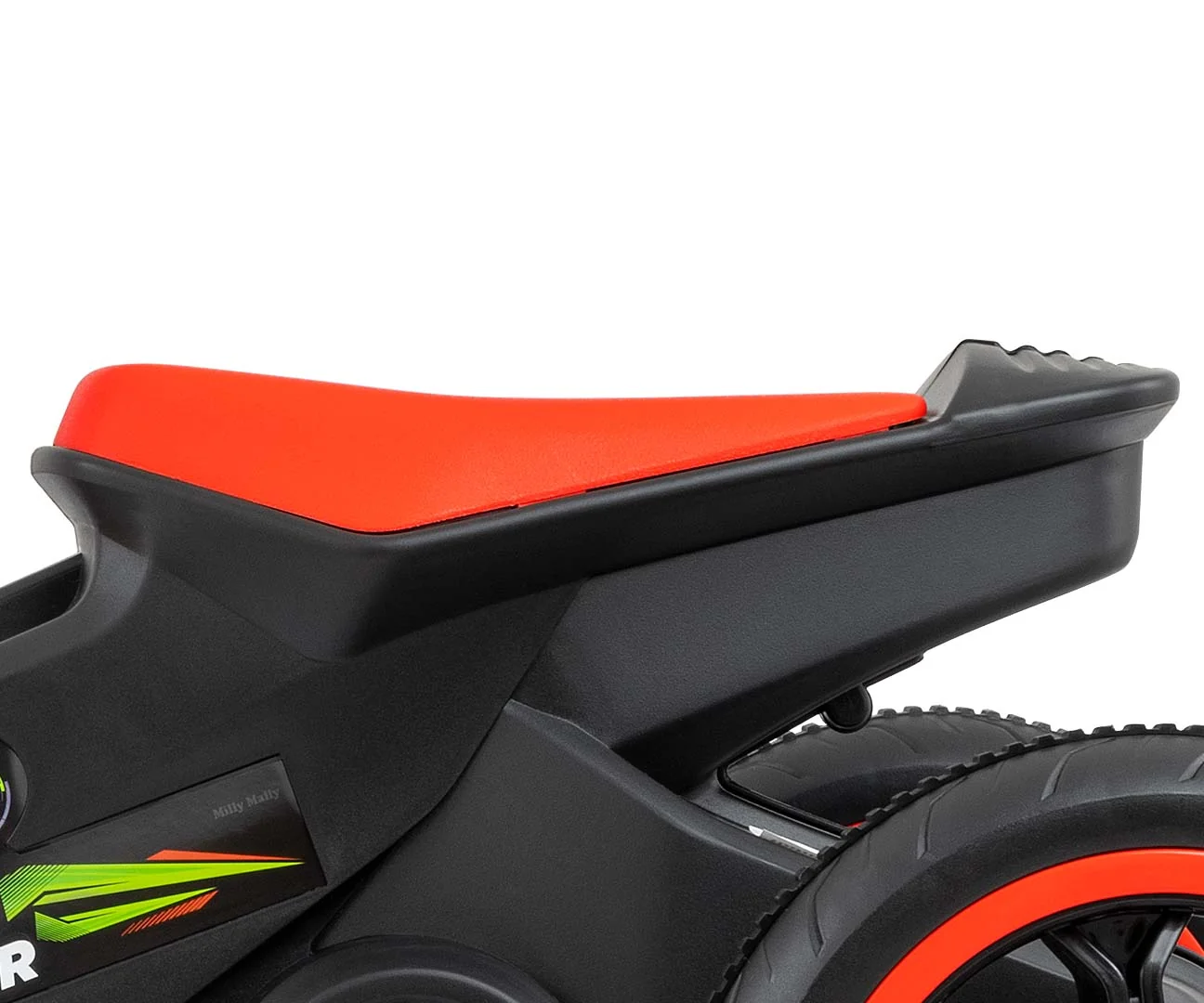 Milly Mally Dětská motokára RIDER – šlapací gokart, 3+, nosnost 30 kg - červená