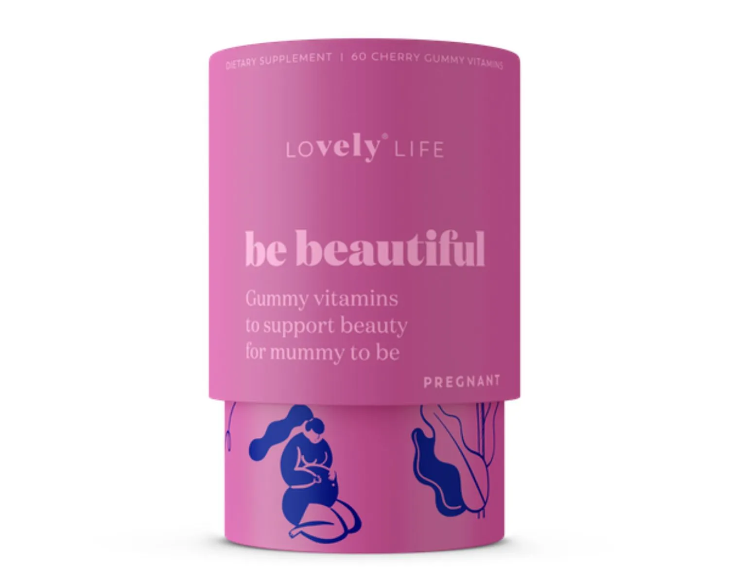 LOVELY LIFE Be beautiful gumové vitamíny na podporu krásy 60 ks