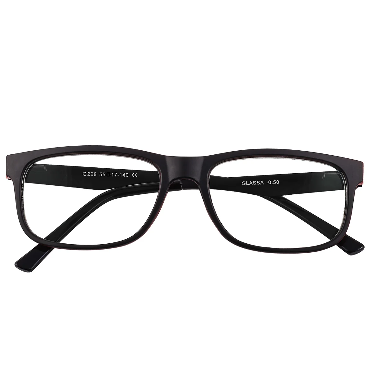 Glassa Brýle do dálky G 1228 -4,00 červené
