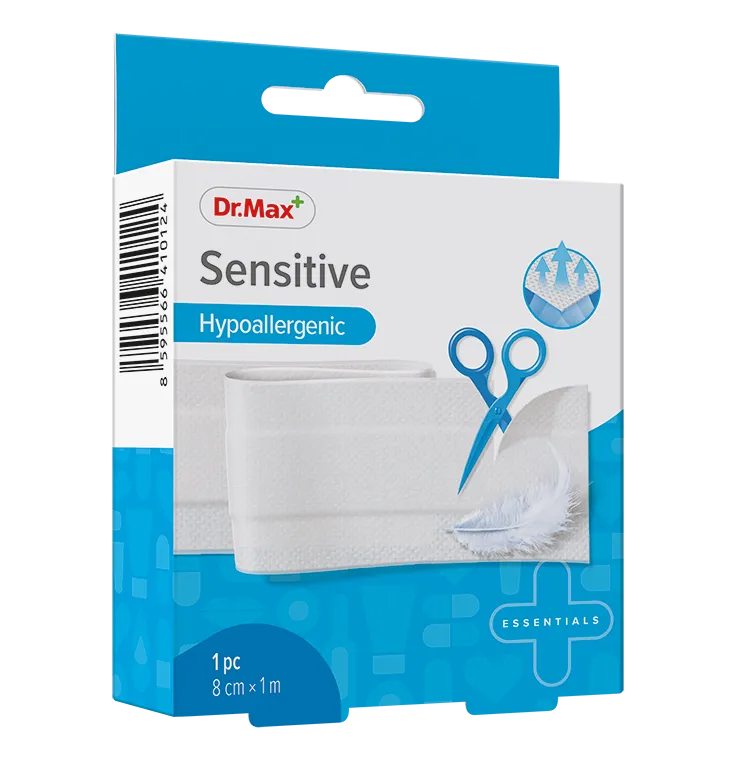 Dr. Max Sensitive Hypoallergenic 8cm x 1m náplast 1 ks