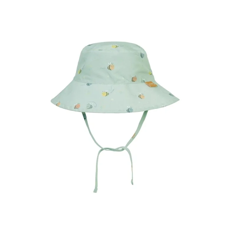 Saro Baby oboustranný klobouček s UV ochranou (0-6m) Bee Happy 