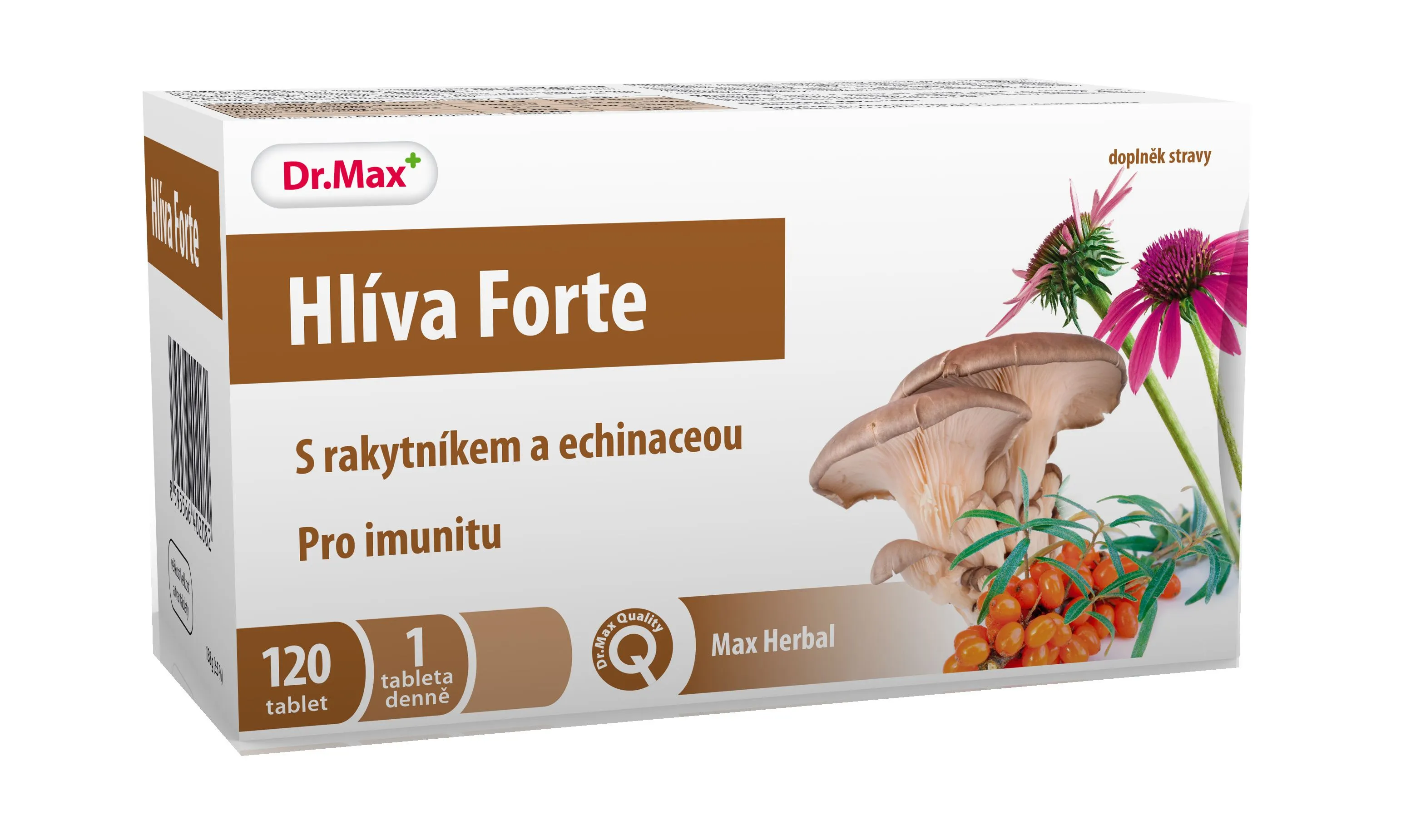 Dr. Max Hlíva Forte s rakytníkem a echinaceou 120 tablet