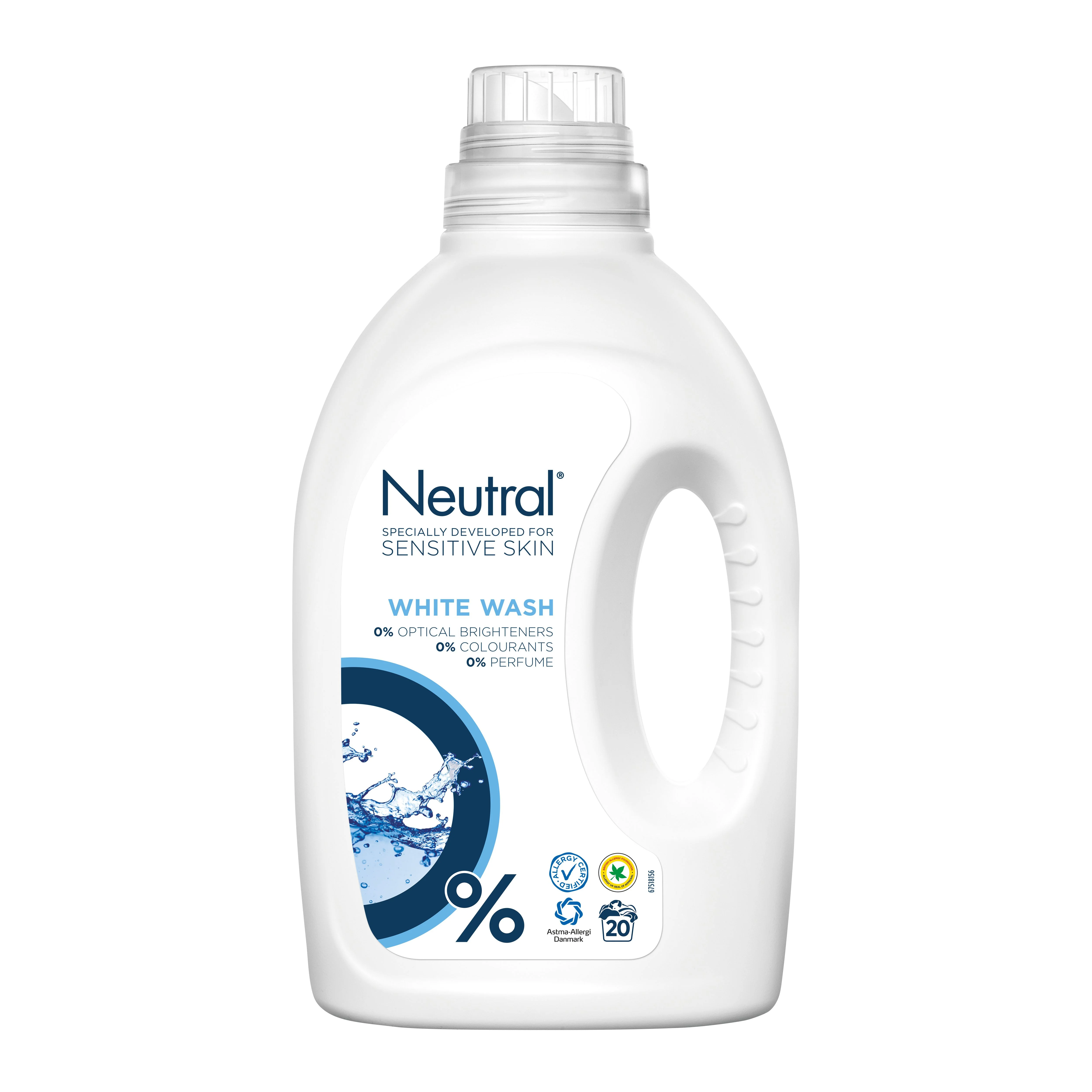 Neutral Prací gel na bílé prádlo 1000 ml