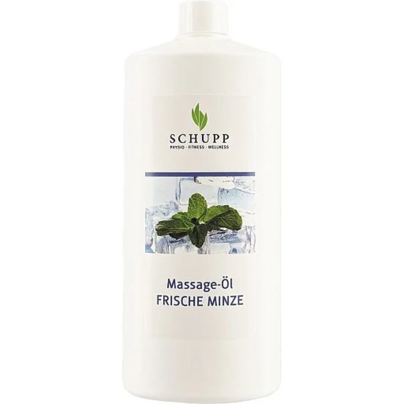Schupp Masážní olej čerstvá máta - 1000 ml
