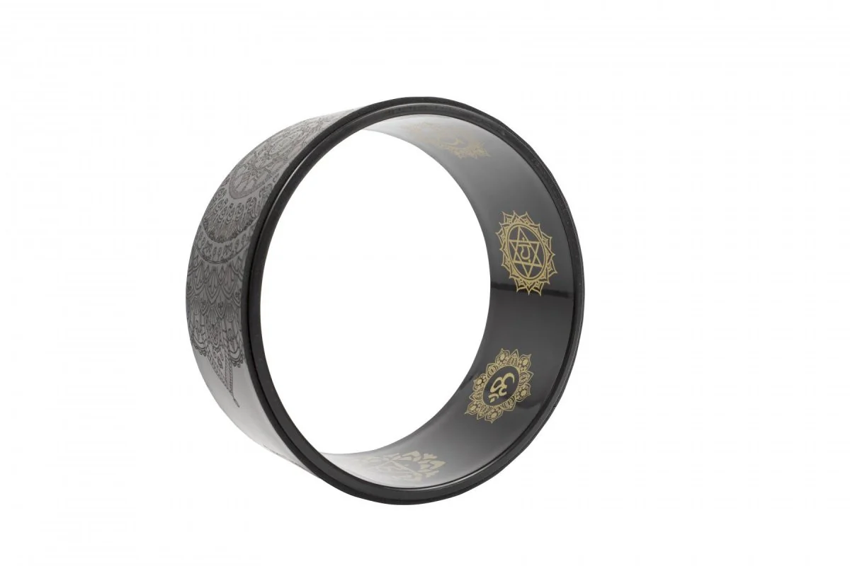 SharpShape Yoga WHEEL MANTRA černý