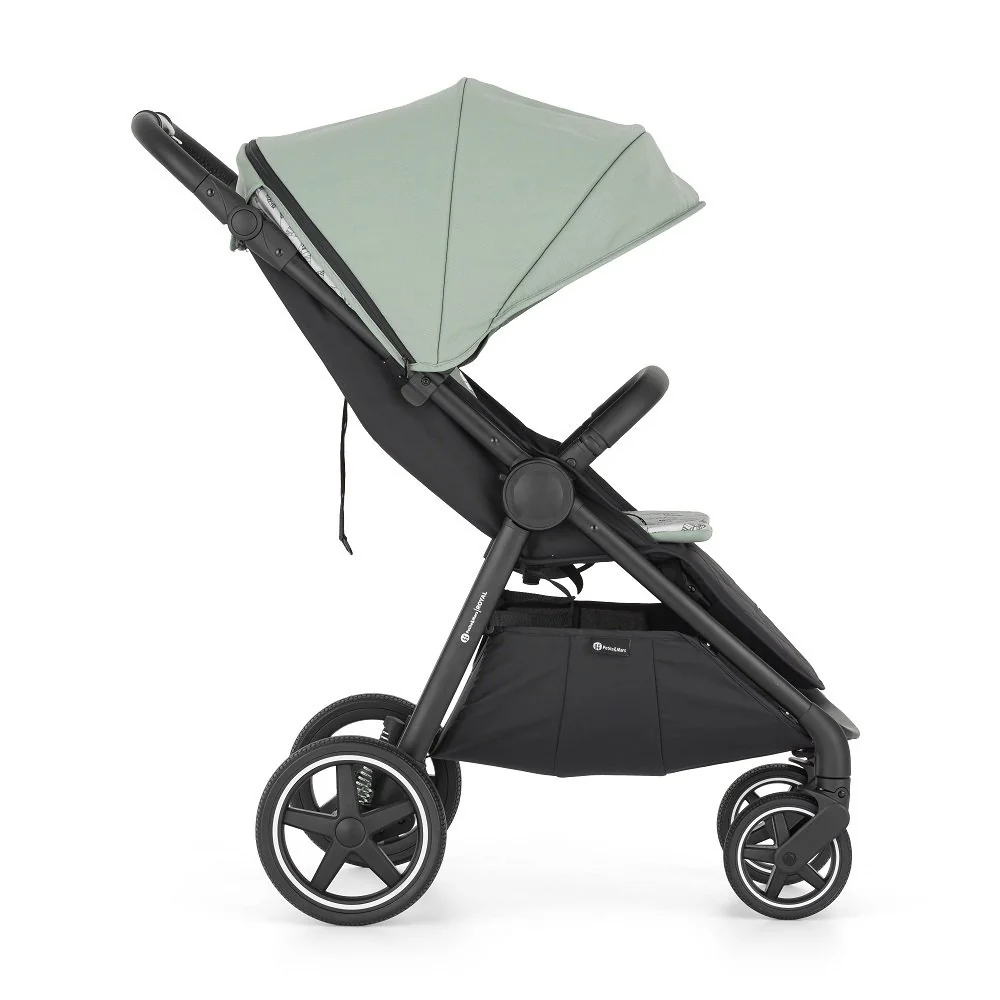 Petite&Mars Kočárek sportovní Royal3 Black Iron Green