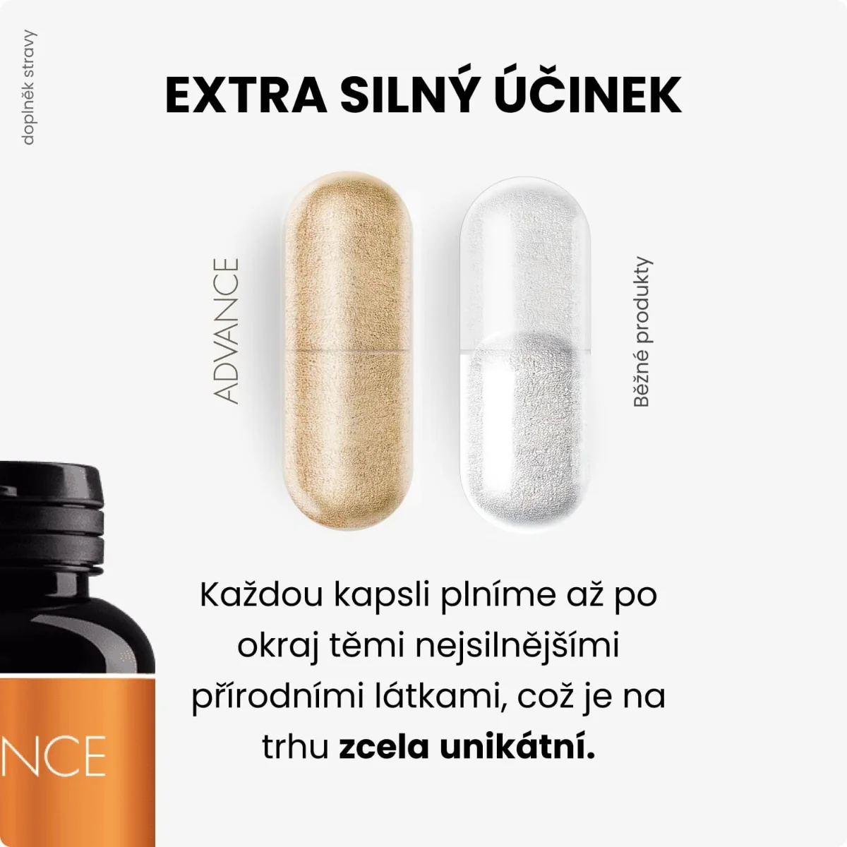 ADVANCE Candix s kyselinou kaprylovou 60 kapslí