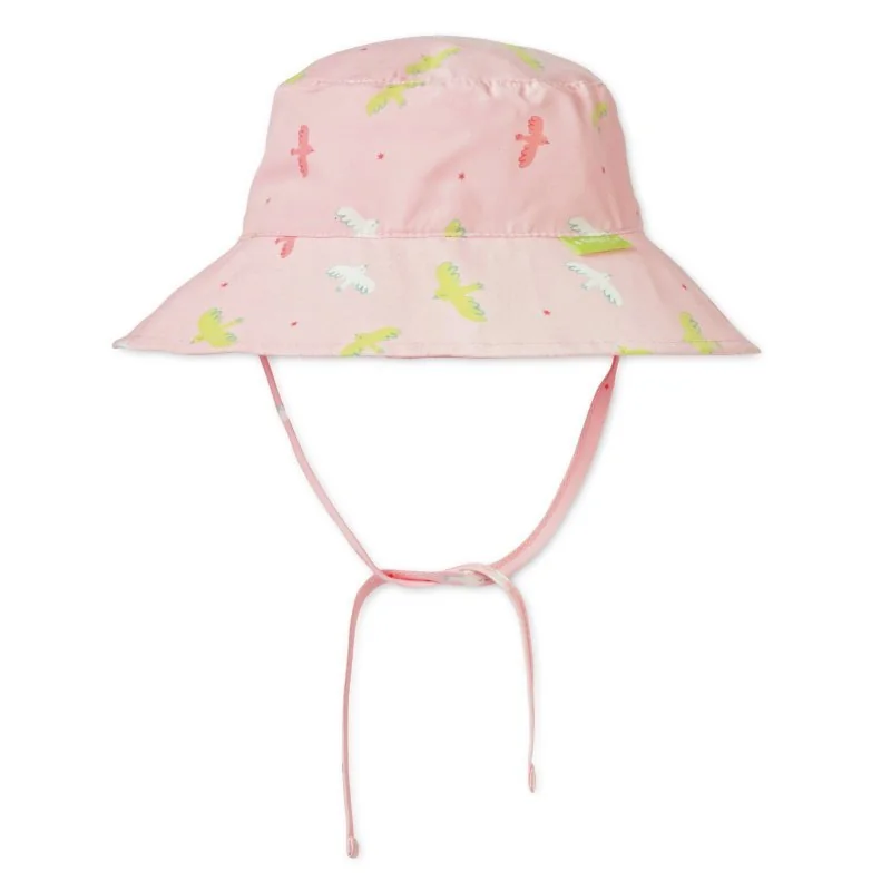 Saro Baby oboustranný klobouček s UV ochranou (6-18m) Tropicool Pink