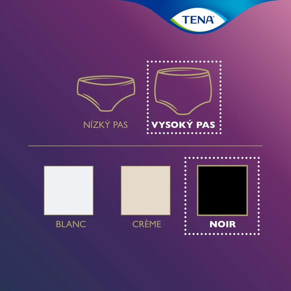 Tena Lady Pants Plus Noir Medium inkontinenční kalhotky 9 ks