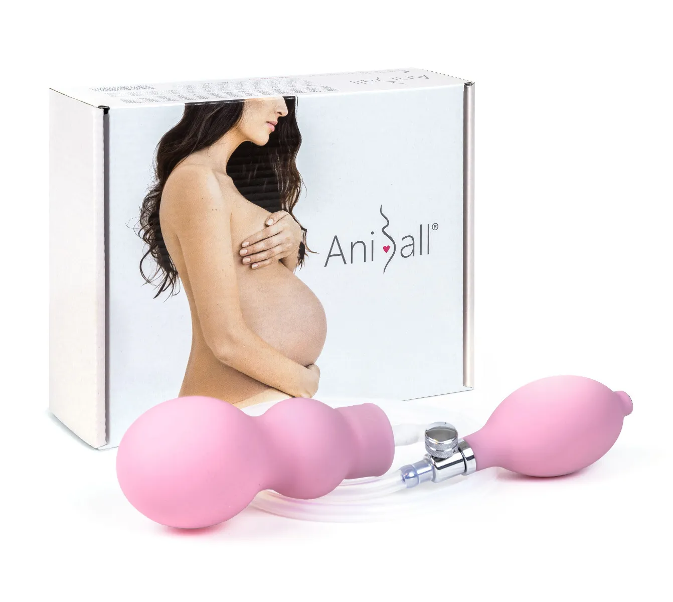 Aniball Zdravotnická pomůcka pro těhotné 1 ks světle růžová