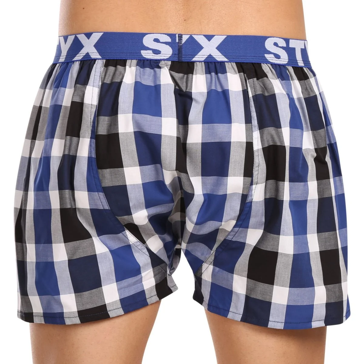 Styx 3PACK pánské trenky sportovní guma vícebarevné (3B100619) XL