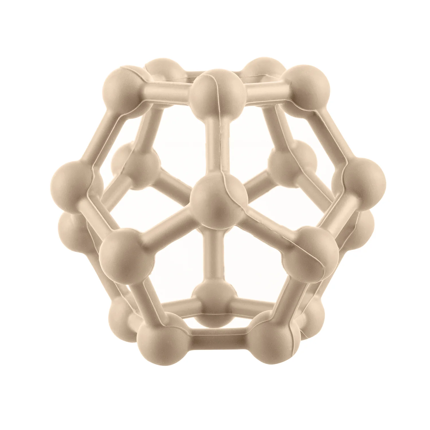 Zopa Silikonové kousátko Atom, Sand Beige 2