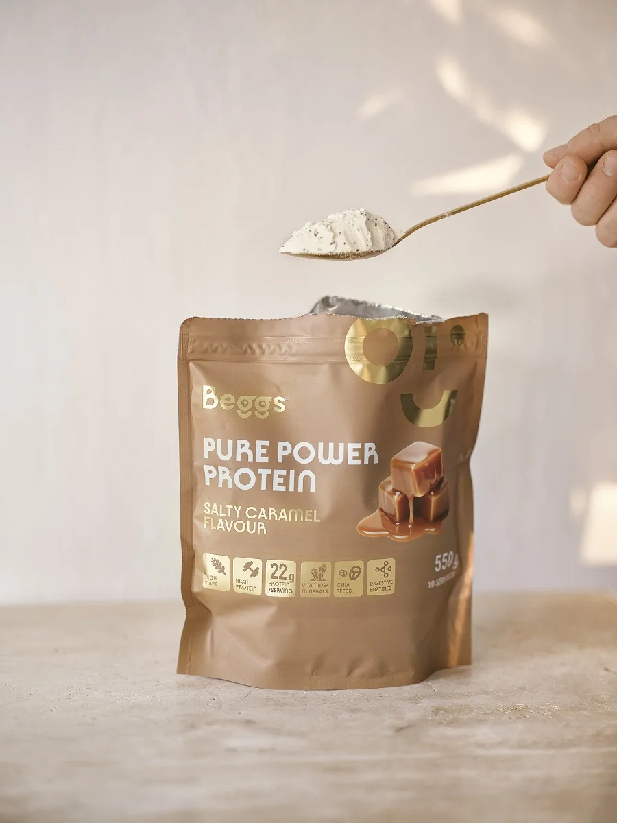 Beggs Pure Power Protein salty caramel 550 g