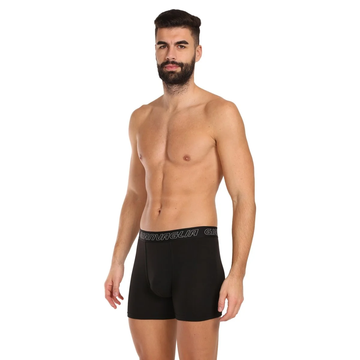 Gianvaglia 5PACK pánské boxerky černé (GVG-5015) XXL