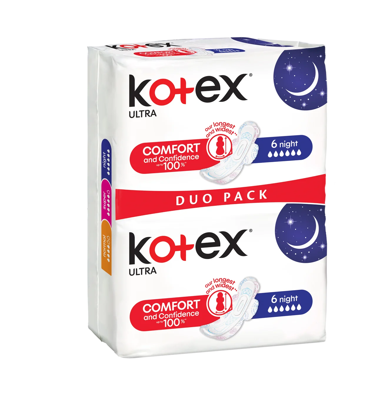 Kotex Ultra Night Duo pack 12 ks